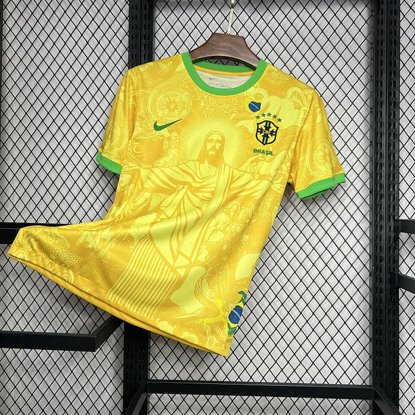Maillot Brésil concept Jaune 2025
