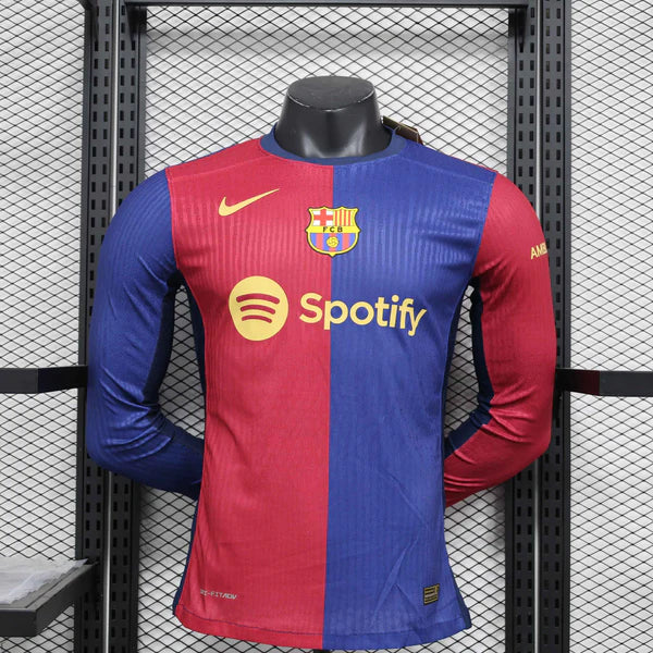 Maillot Joueur Barcelone Manche longue 2025/26
