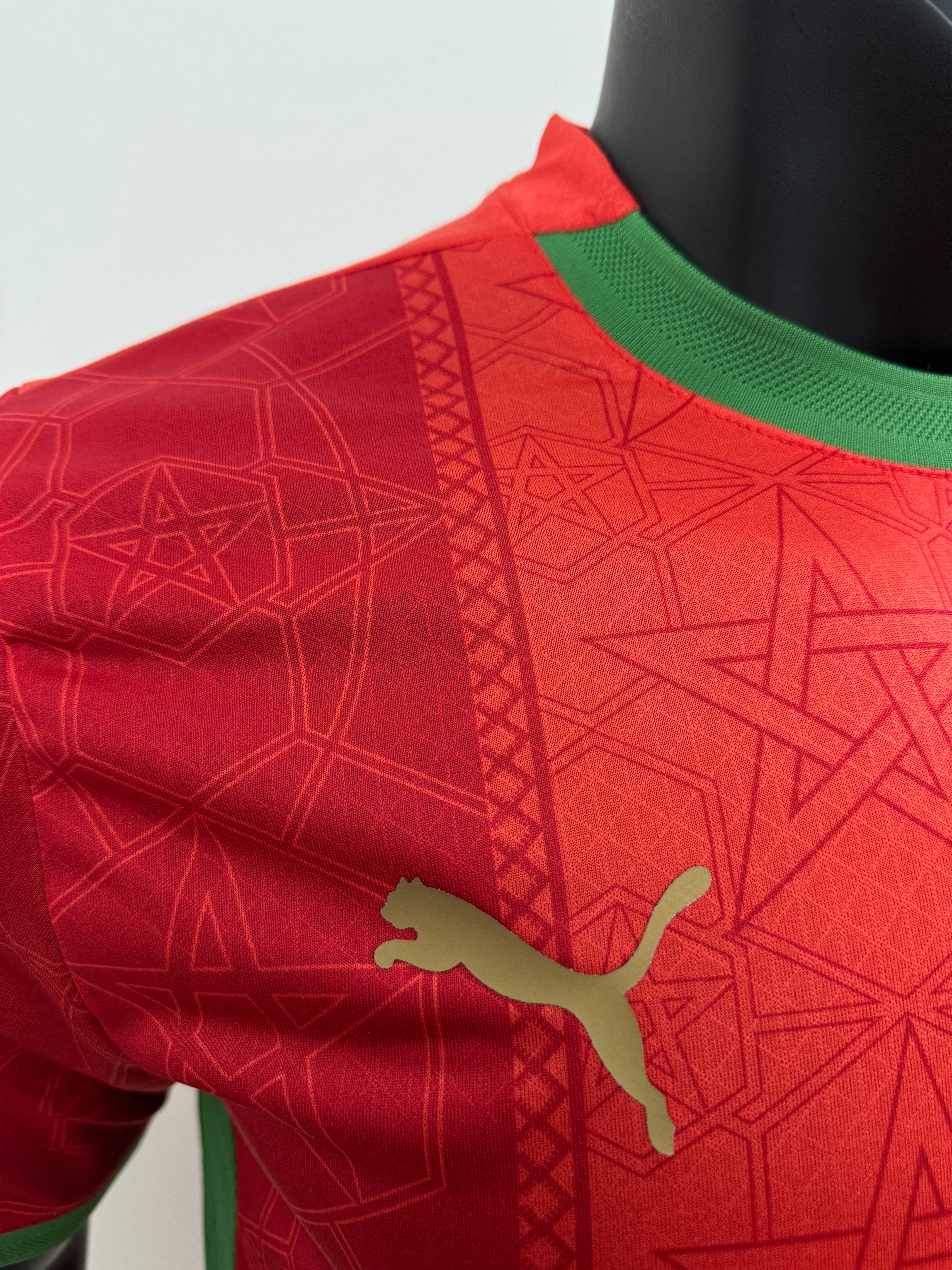 Maillot Joueur Maroc 25/26 Rouge