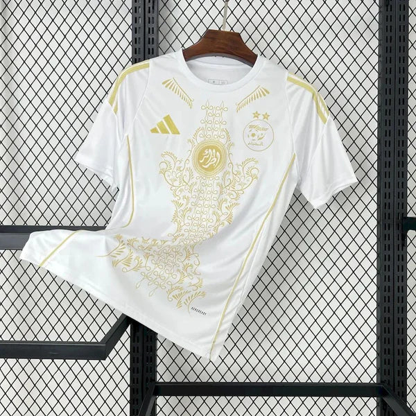 Maillot Algérie Blanc doré