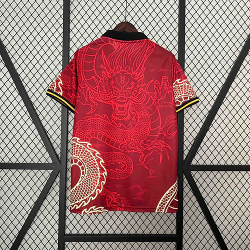 Maillot Real Madrid concept dragon Rouge