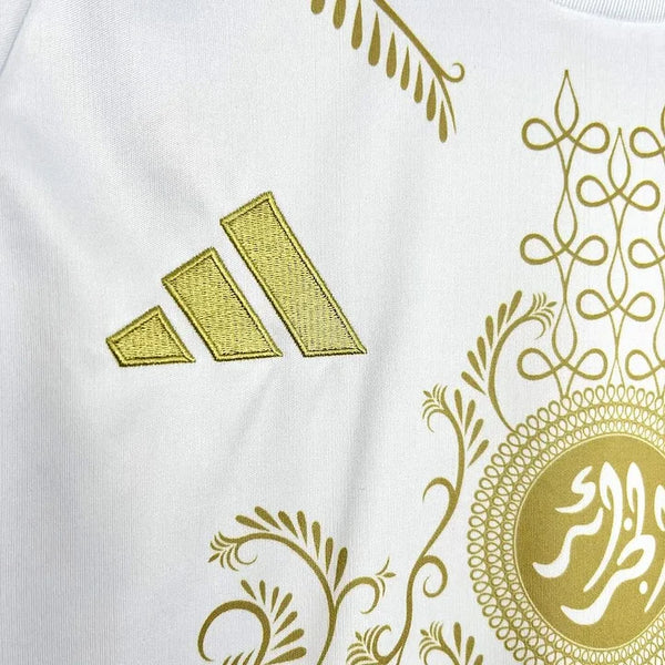 Maillot Algérie Blanc doré