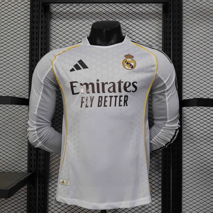 Maillot Real Madrid Manche longue Blanc