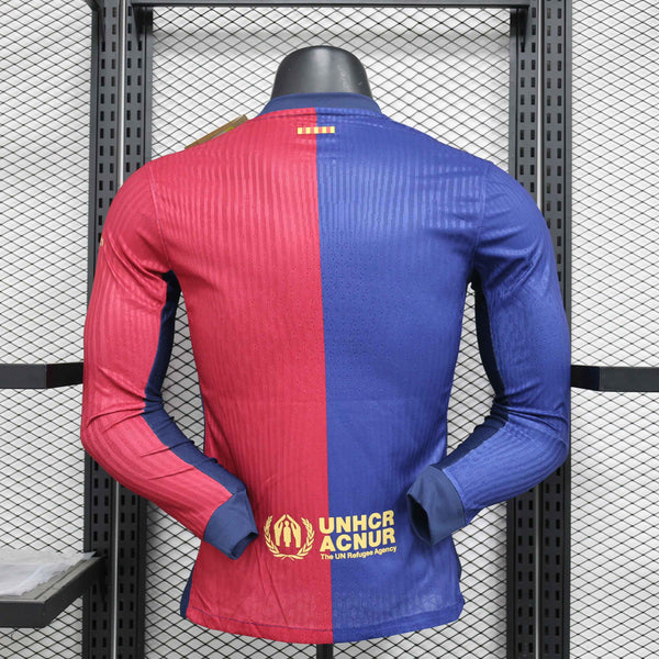 Maillot Joueur Barcelone Manche longue 2025/26